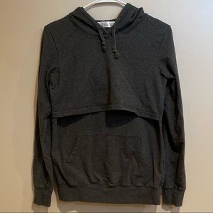 Latched Mama Lightweight Cotton Nursing Hoodie